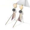 Boucles d'oreilles geometriques