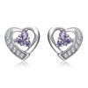 Coura de diamants zirconium en argent